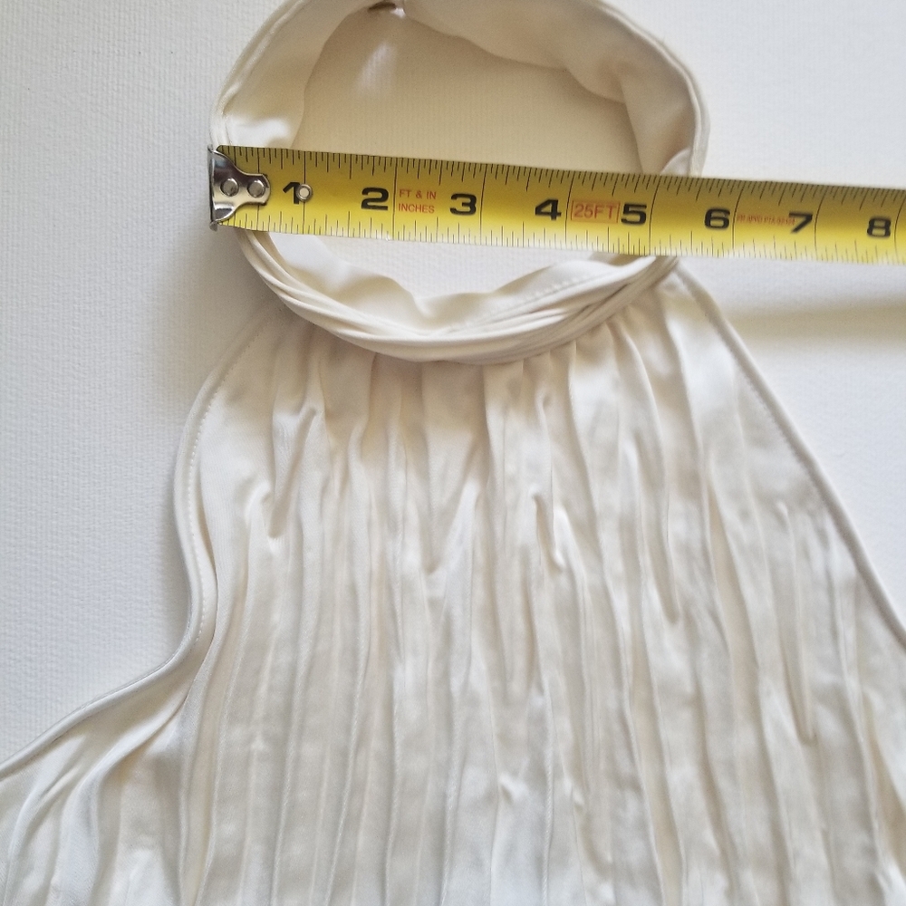 New Pleated Zara Maxi Dress Xs-S - Picture 11 of 12